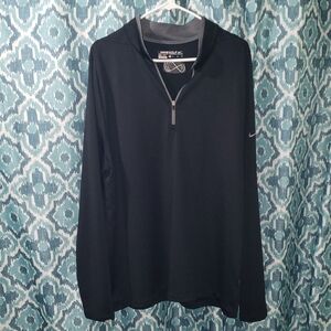 Nike Black Long Sleeve Quarter-Zip